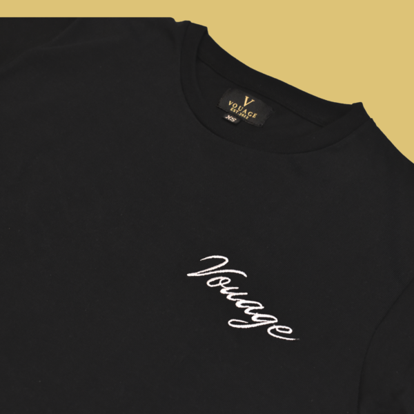 Heavyweight Black T-shirt - Image 4