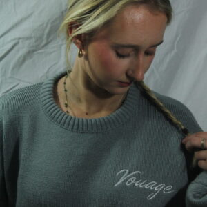 Heavyweight Grey Knitted Jumper
