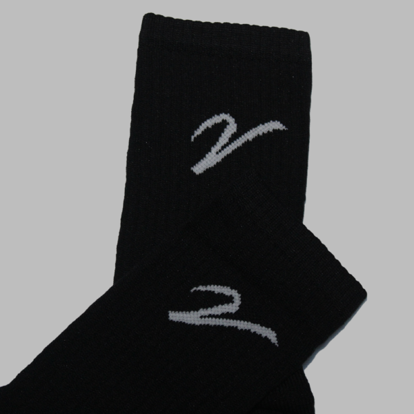 Black Crew Vouage Socks - Image 3