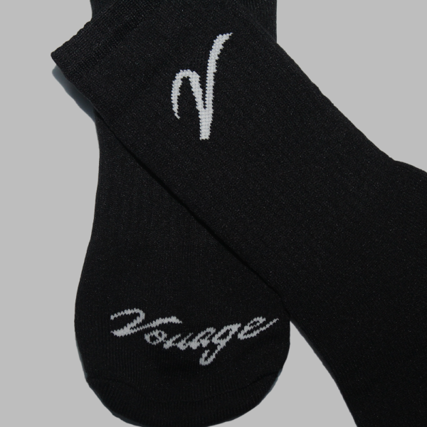 Black Crew Vouage Socks