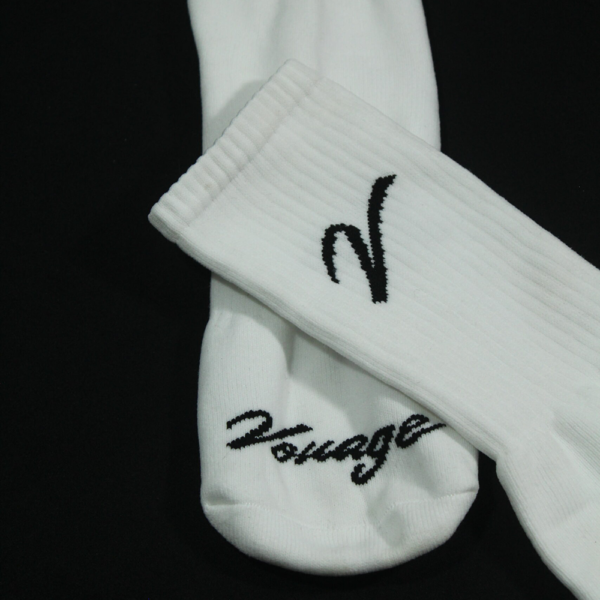 White Crew Vouage Socks - Image 5